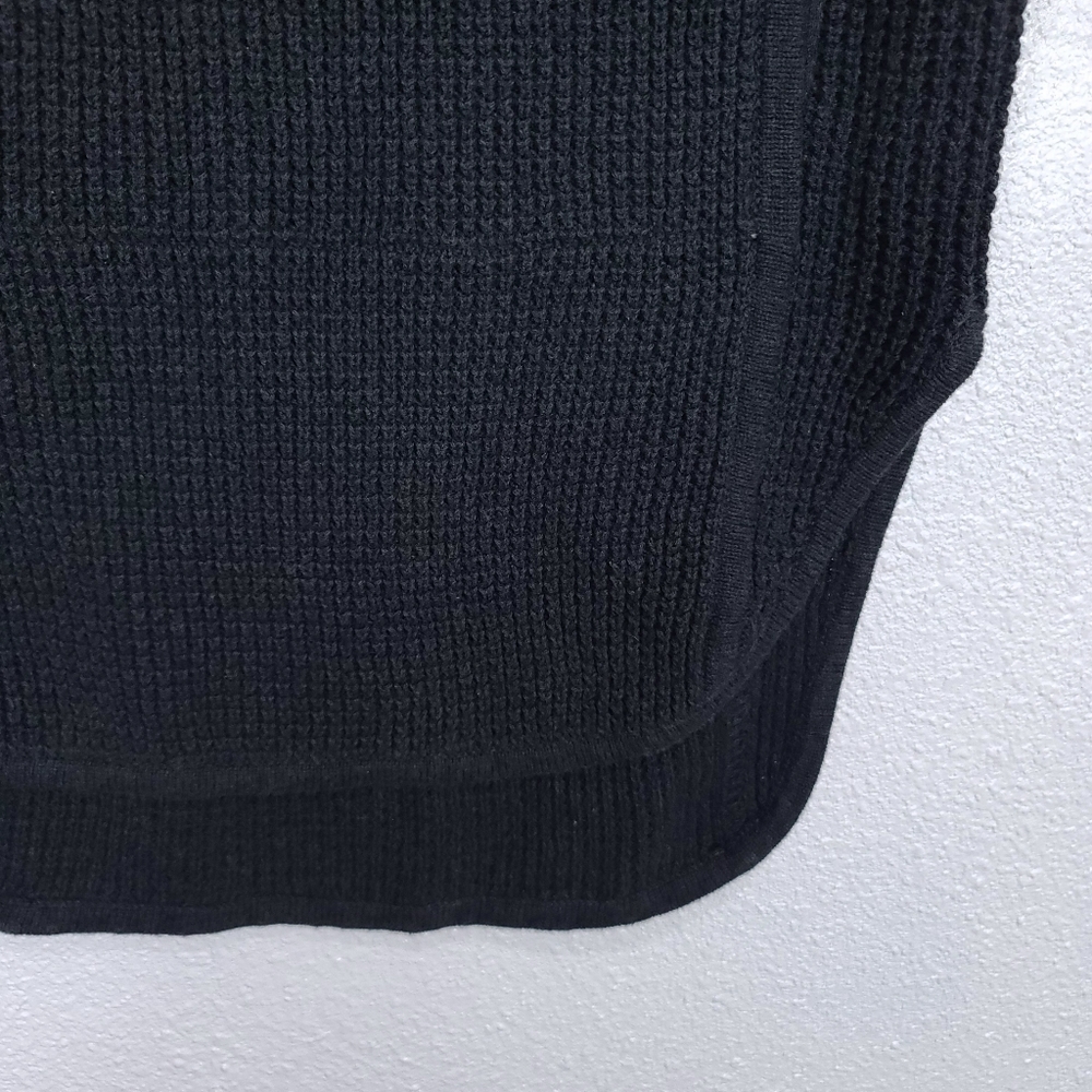 UGG Selby Turtleneck Chunky Knit Charcoal Gray Sweater - Picture 11 of 15